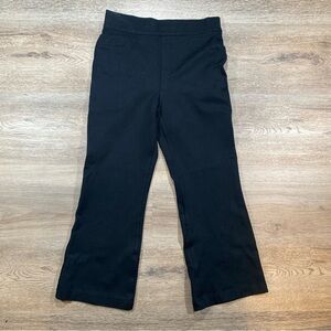 SPANX Perfect Pant Women’s Medium Black 20260R Cropped Flare Stretch Pull On